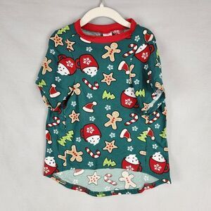 Holiday Fam Jam Pet Dog Pajama NWT Green Christmas XL famjam
